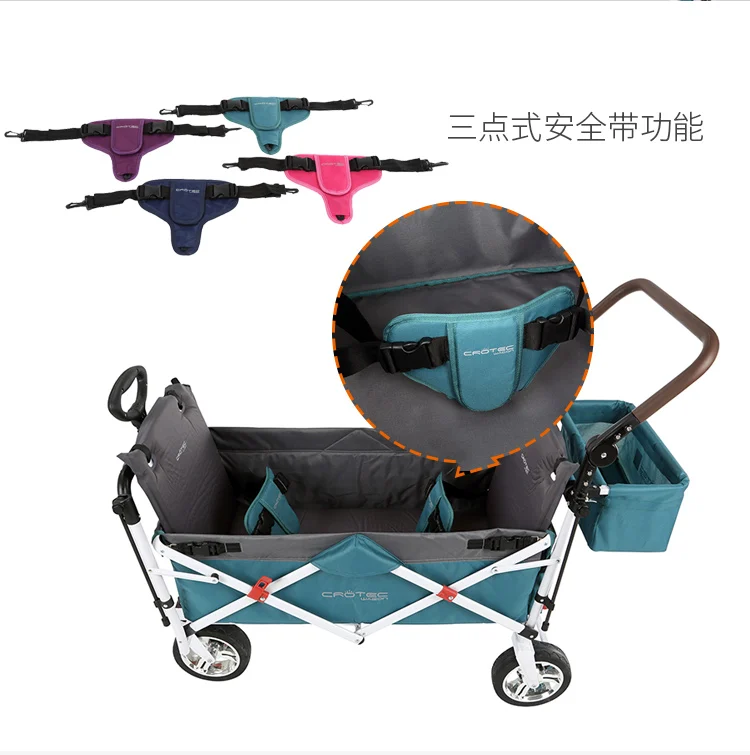 Детская тележка crotec wagon CROTEC WAGON детская с регулируемым поясом для