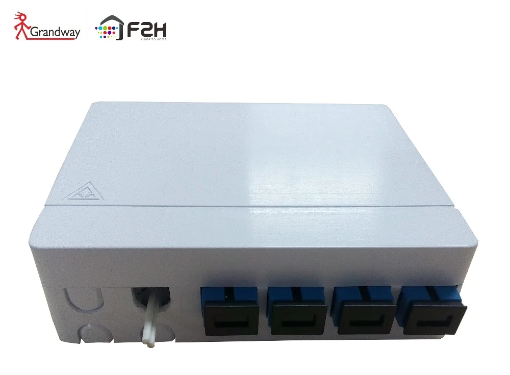 [Grandway ODN] FTTH 4 жильный внутренний волоконно оптический ящик/розетка F2H FFS