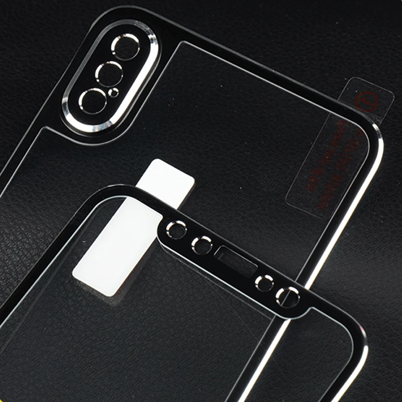 100 шт. 3D титановый сплав край для iphone 12 pro max/12 mini/ X/XS MAX/XR/6/7/8 переднее и заднее