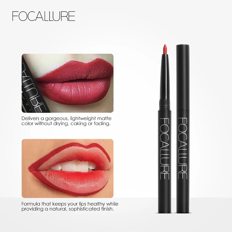 Бренд FOCALLURE 19 Цвета матовая помада матовых оттенков водостойкие помады