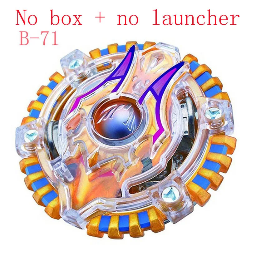 B71-NO BOXNOlauncher Beyblade взрыв 3056 серии B66 B71 B73 B74 B75 B79 B92 B97 B100 B102 B103 из металла Funsion 4d лаунчер товар отправляется без коробки механизм - Цвет: B71-NO BOXNOlauncher