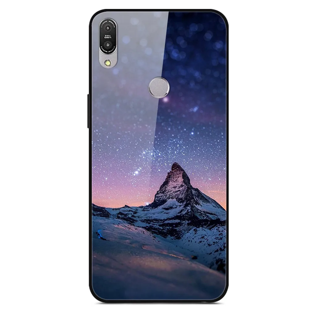13 Для ASUS Zenfone Max Pro M1 ZB601KL ZB602KL чехол из закаленного стекла с изображением планеты космос, стеклянный чехол на заднюю панель Для Zenfone Max Pro M1 ZB602K - Цвет: 13