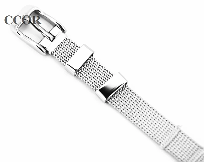 CCOR 10pcs 8mmX210mm Stainless Steel Bracelets Fit DIY 8MM Slide Charms Letters Beads SWD008 | Украшения и аксессуары