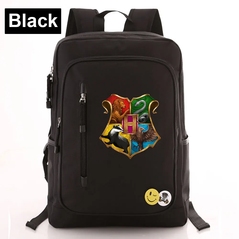 Щит Хогвартс Слизерин Гриффиндор мальчик девочка школьная сумка Женская Молния