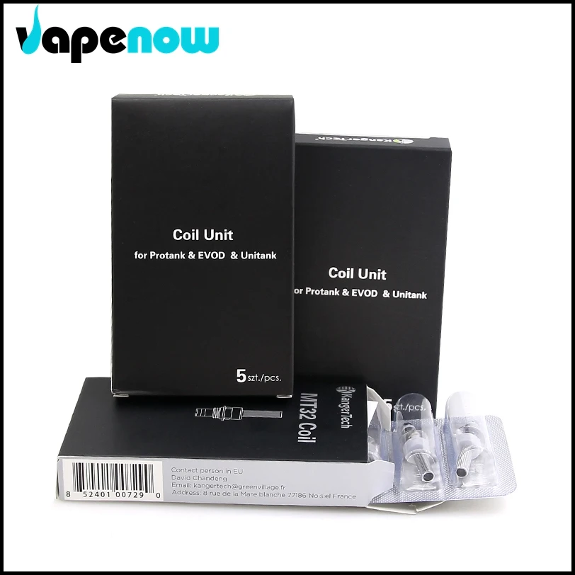 Оригинальная катушка Kanger Protank 2 5 шт. сменная нагревательное Ядро 1 8/2 2/2 Ом для
