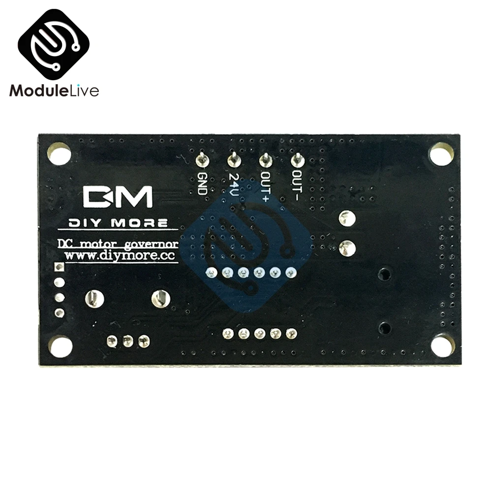 DC 6 30V 12V 24V MAX 8A светодиодный регулируемый с цифровым дисплеем контроллер скорости