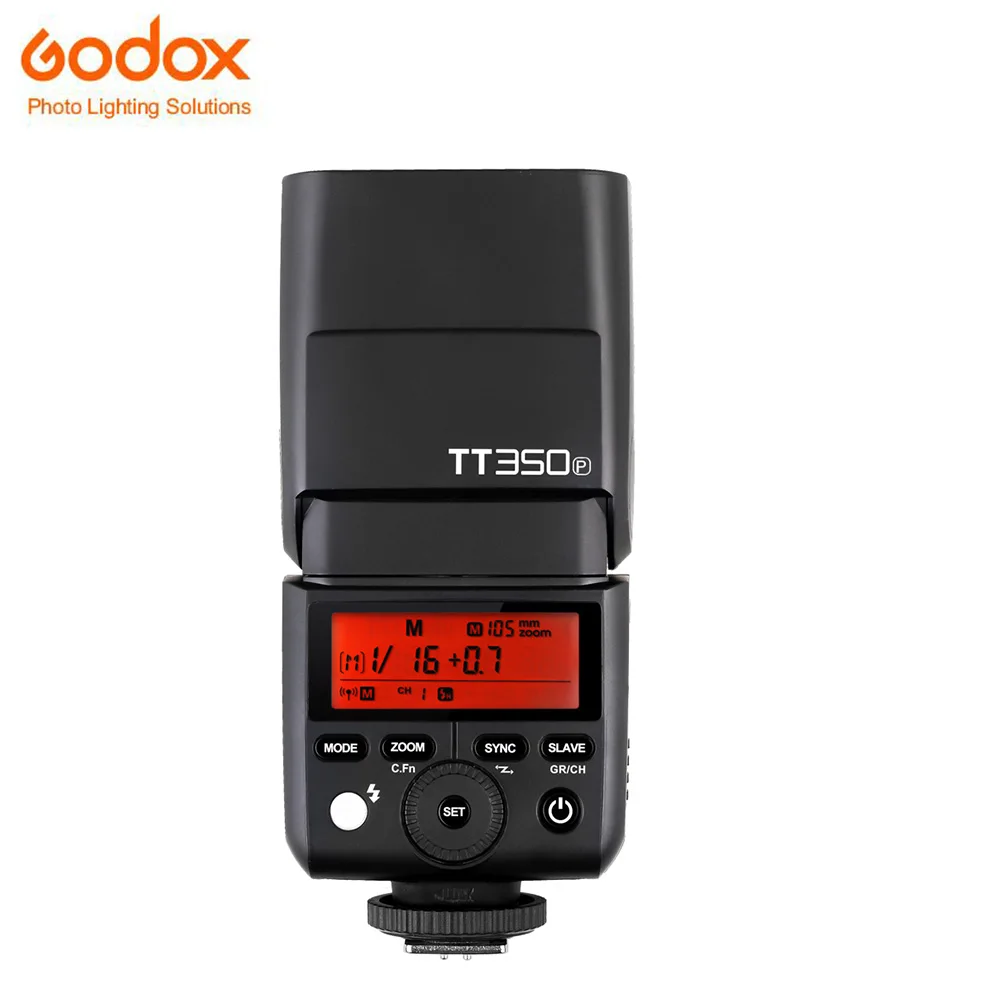 В наличии Godox TT350P Скорость lite вспышки для Pentax 645z K70 Камера с XPro xpro-p триггеры