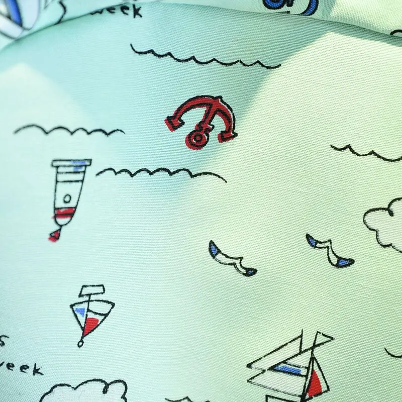 Школьный рюкзак в Корейском стиле с милыми граффити на молнии большой для