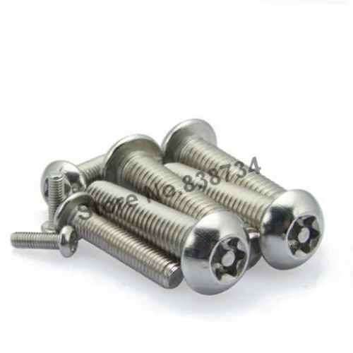 100 шт. a2 70 304 штифт из нержавеющей стали torx винт безопасности m5 * 25 | Обустройство