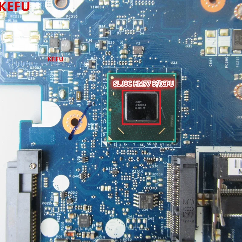 Материнская плата KEFU HM77 для Acer LA 7912P NE56R NV56R NB.C1F11.001 Q5WVH полностью протестирована на