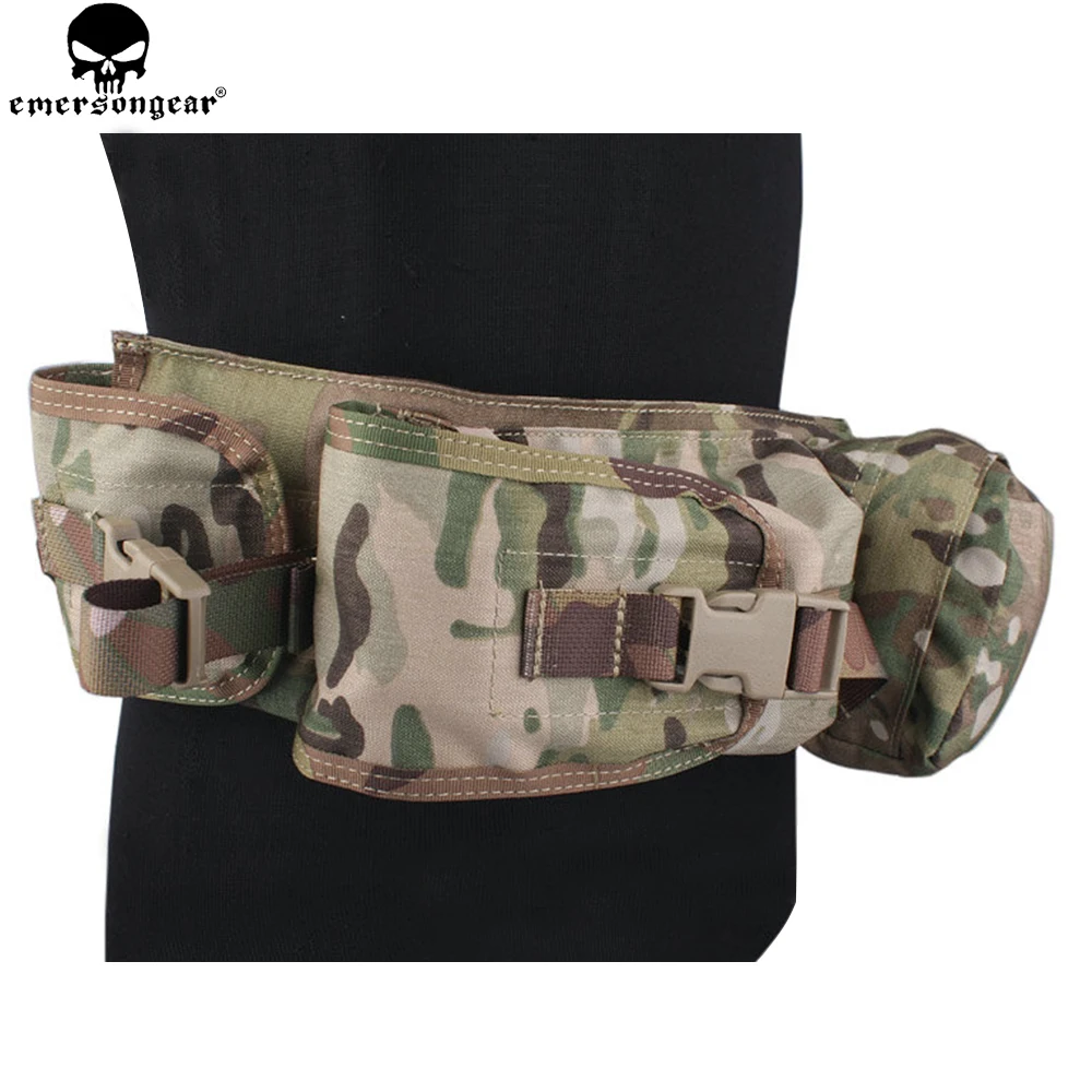 Goedkoop Emersongear Tactische Taille Verpakking Zak Jacht Sniper Taille Pack Voor Airsoft Paintball Apparatuur Outdoor Cs Game EM5750