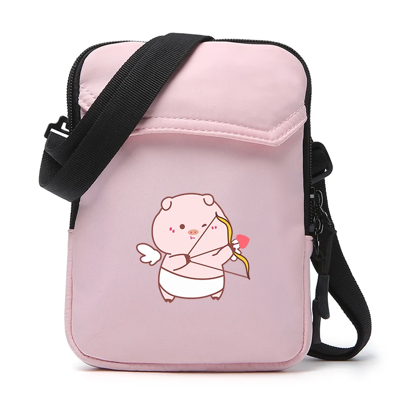 pig 10 pink APP BLOG, брендовые Мини повседневные маленькие сумки-мессенджеры с розовой Свинкой, вечерние сумочки, известный дизайнер, сумки на плечо для женщин, девушек, студентов - Цвет: pig 10 pink
