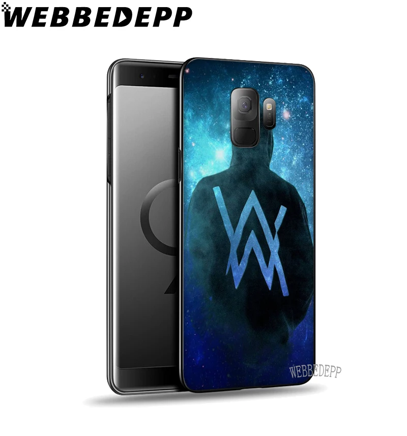 WEBBEDEPP Alan Walker DJ Мягкий ТПУ чехол для Samsung Galaxy S6 S7 Edge S8 S9 S10 Plus S10e | Мобильные телефоны и