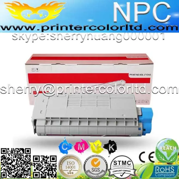 Тонер для Okidata C610DN Oki data 610 DTN данных C dtnn новый тонер картридж КАРТРИДЖ низкая