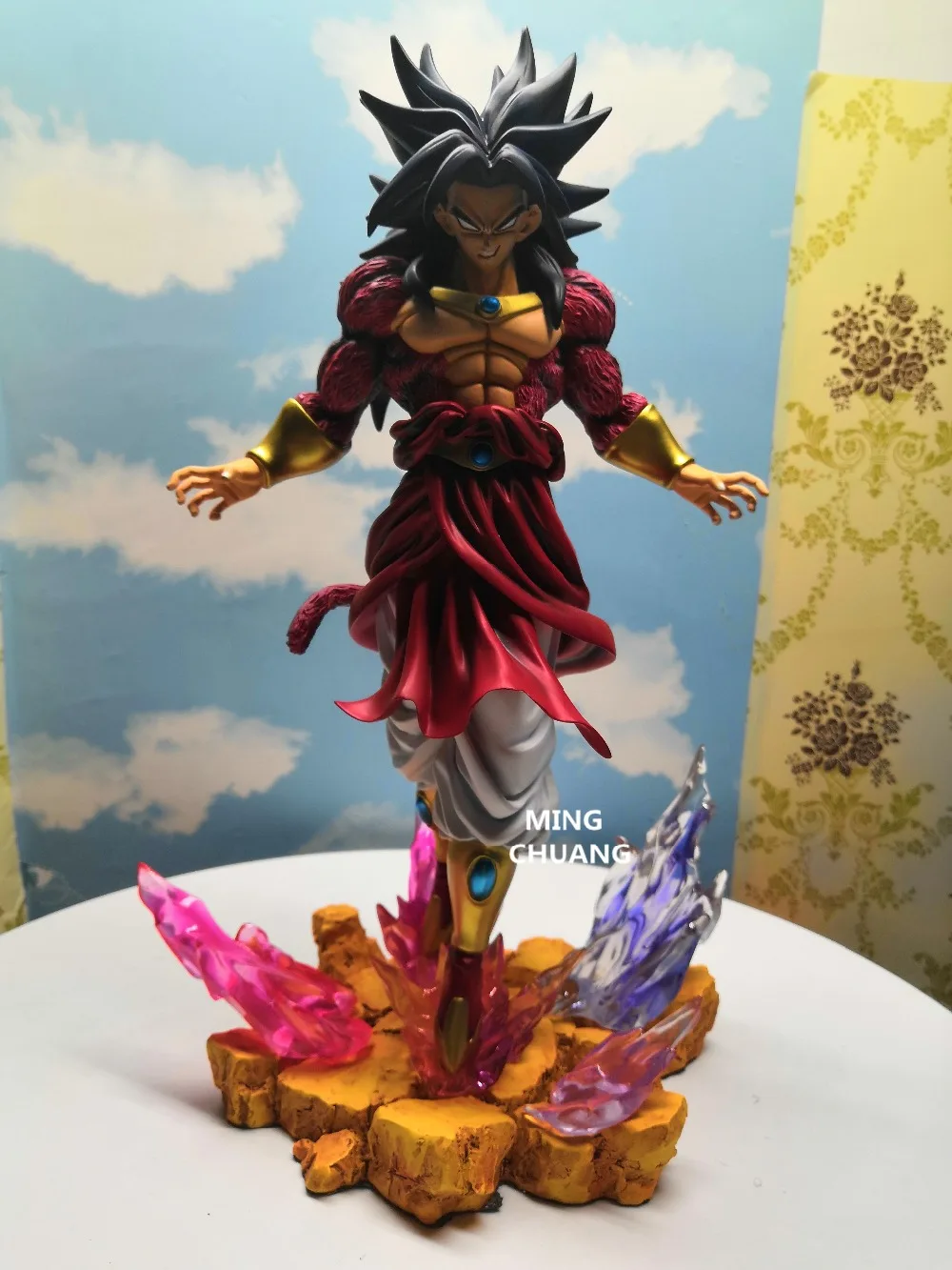 Dragon Ball Z статуя Супер Saiyan бюст Broli враг Сон Гоку полный Длина портрет анимационная фигурка GK Коллекционная модель игрушки J165