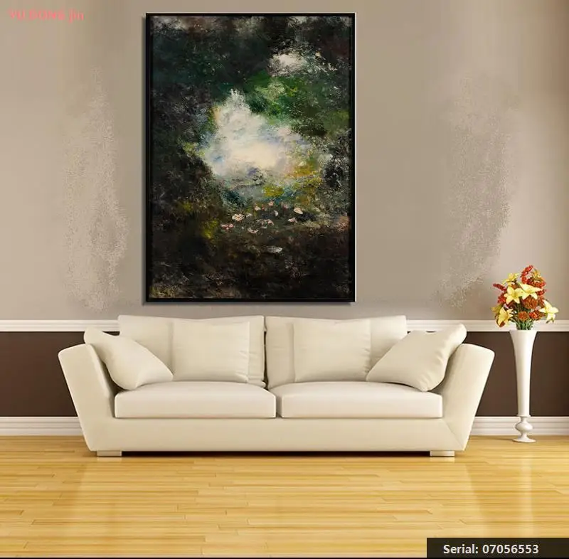 August Strindberg Still life Abstract oil Painting Drawing art Spray Unframed Canvas technical scarf miniature brass07056553 | Дом и сад