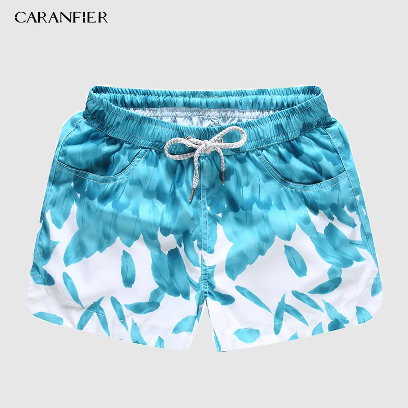 CARANFIER мужские спортивные короткие пляжные шорты Бермуды для серфинга боксеры