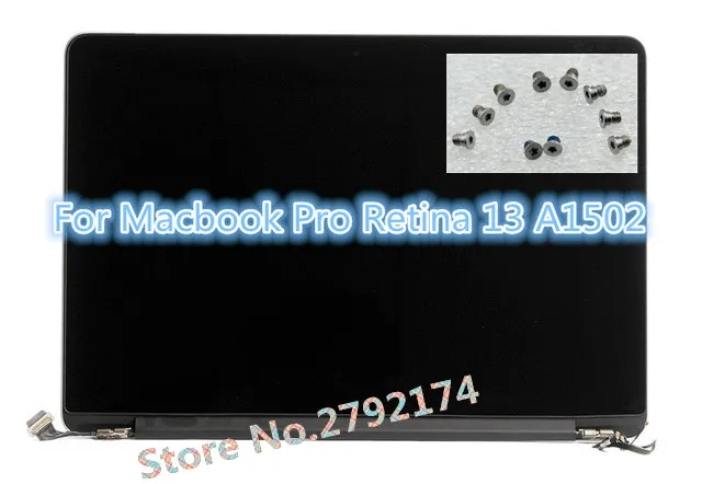 Бесплатная доставка 2013 2014 A1502 светодио дный Экран в сборе для Apple Macbook retina 13 &quotA1502