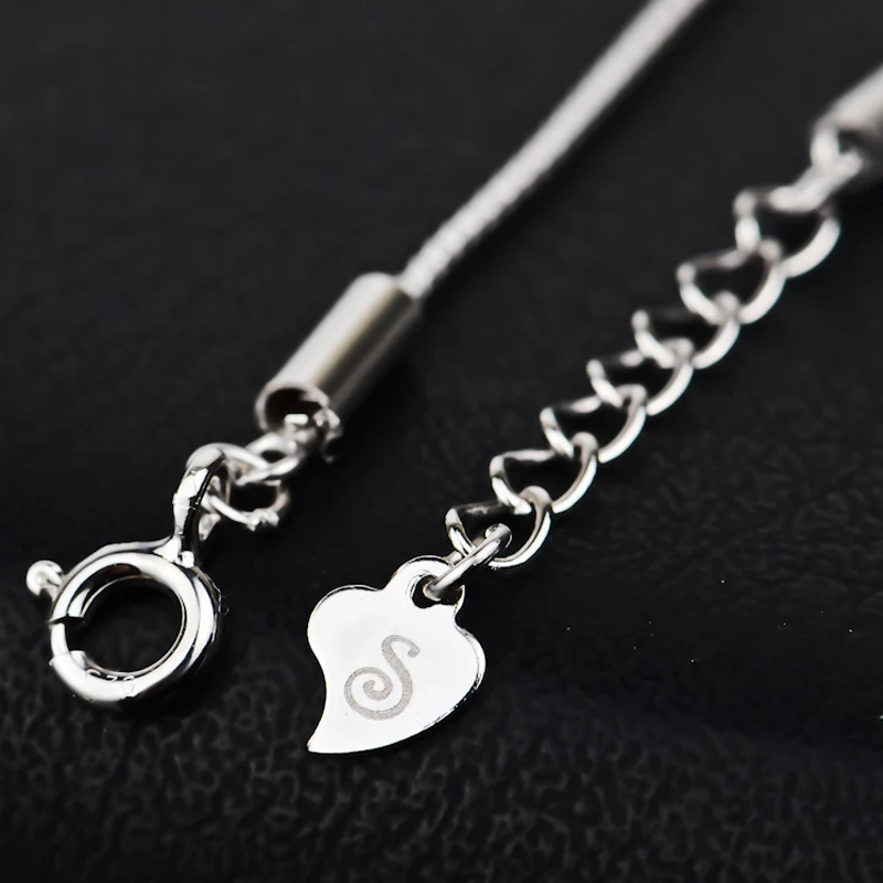Женский браслет из серебра 100% пробы с двойным сердечком|bracelets for|sterling silver bracelet925