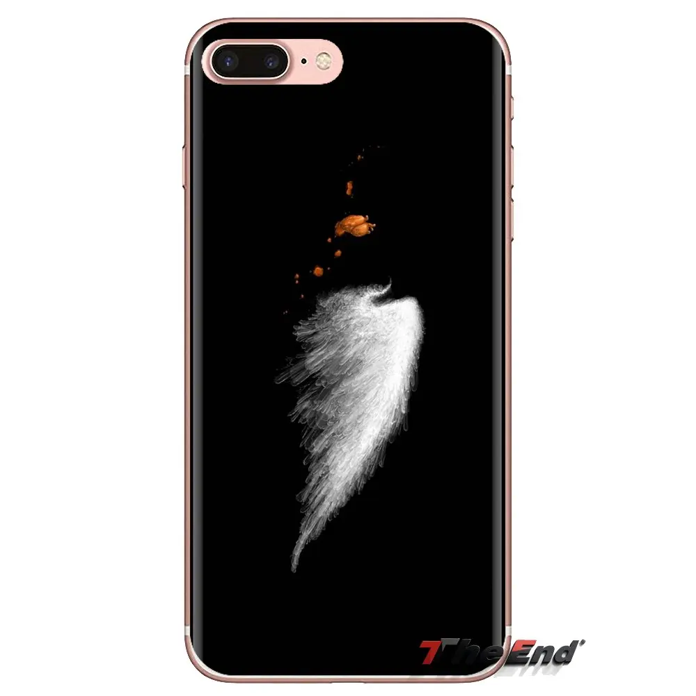 Pastel Angel Wing Art For Huawei Nova 2 3 2i 3i Y6 Y7 Y9 Prime Pro GR3 GR5 2017 2018 2019 Y5II Y6II Transparent TPU Cases Covers |