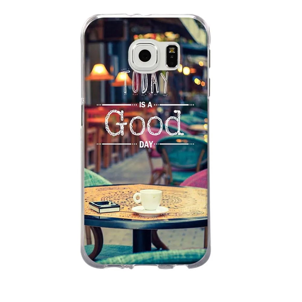 32 Для Funda samsung S6 силиконовый чехол ТПУ чехол для Galaxy S6 Capa мобильный чехол для телефона для Coque samsung Galaxy S6 S 6 задняя крышка сумка - Цвет: 32