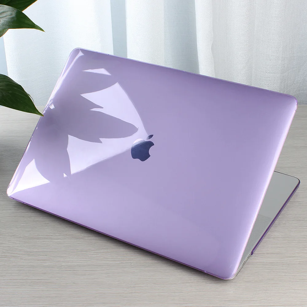 Новый прозрачный жесткий чехол для ноутбука Apple Macbook Air Pro Retina Touch Bar & ID 11 6 12 13 3 15 4 16