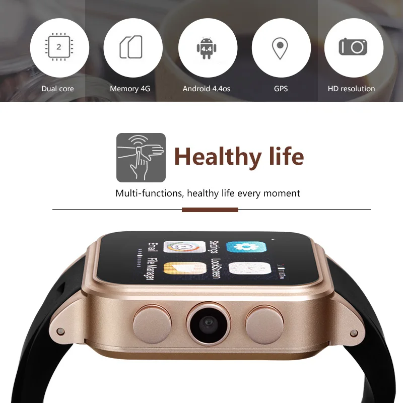 Новый X02S Android Smart часы MTK6572 с SIM карт памяти Поддержка Facebook WhatsApp 3G Wi-Fi gps