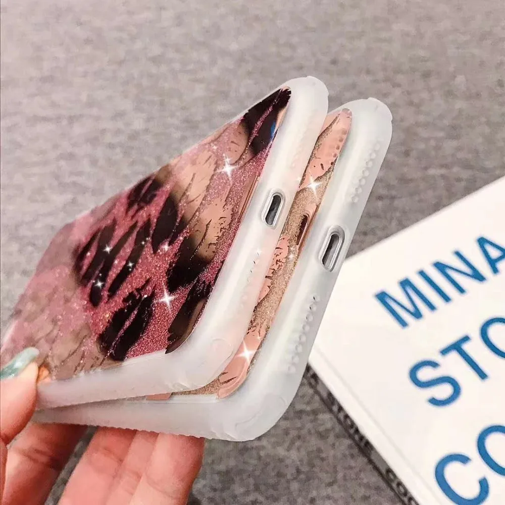 Marchcover для iPhone XS MAX XR X гальванический чехол с горячими губами 8 7 6S 6 Plus воздушная