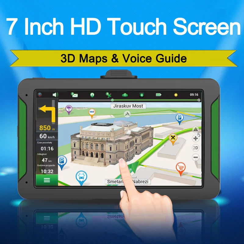 KEELEAD Автомобильный gps навигатор 7 дюймов HD FM Navitel новейшая Европейская карта Sat nav грузовик gps навигаторы автомобильные