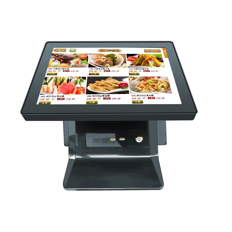 Все в одном pos терминал/barebone pc 15 дюймов дисплей с этикеткой принтера|pos display|all in oneall