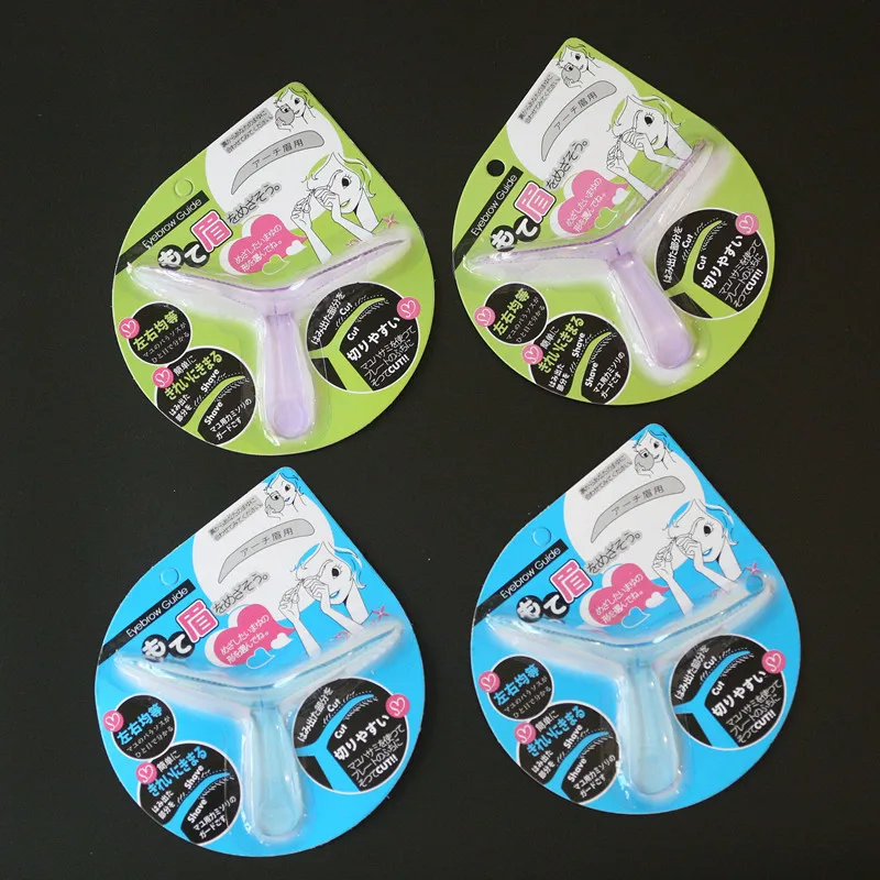 3 стиля шаблон для бровей Груминг настраиваемая форма макияж инструмент Магия