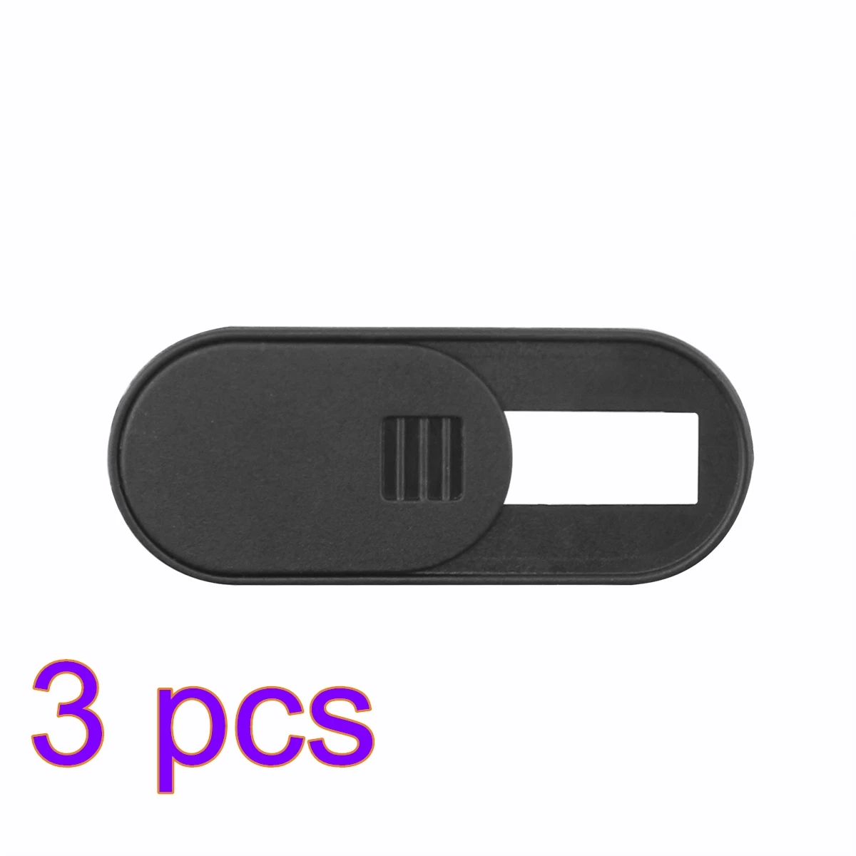 3pcs 1 2 3 шт чехол для объектива телефона защитный чехол слайдер веб-камера крышка совместима с компьютерами, смартфонами, ноутбуками, планшетами - Цвет: 3pcs