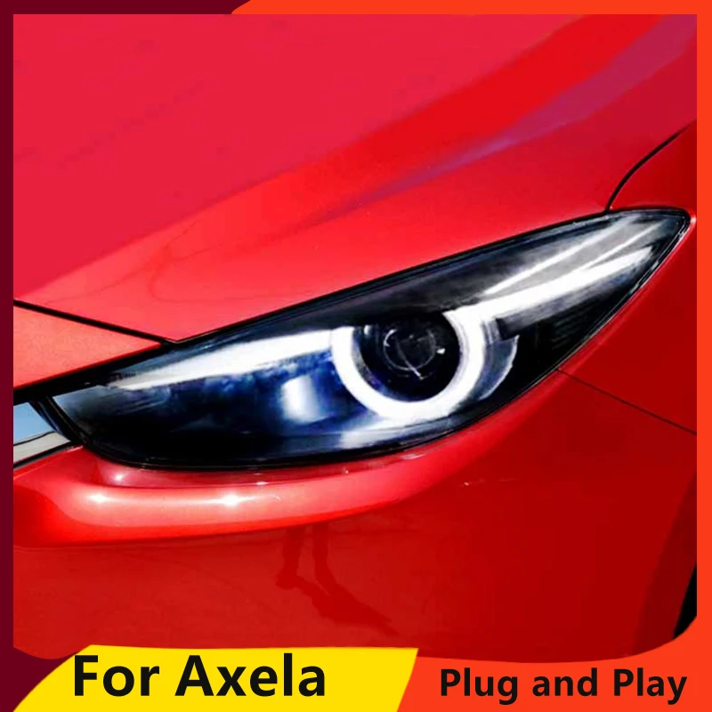 KOWELL автомобильный Стайлинг для Mazda 3 фары 2017 Новинка Mazda3 Axela светодиодный ные