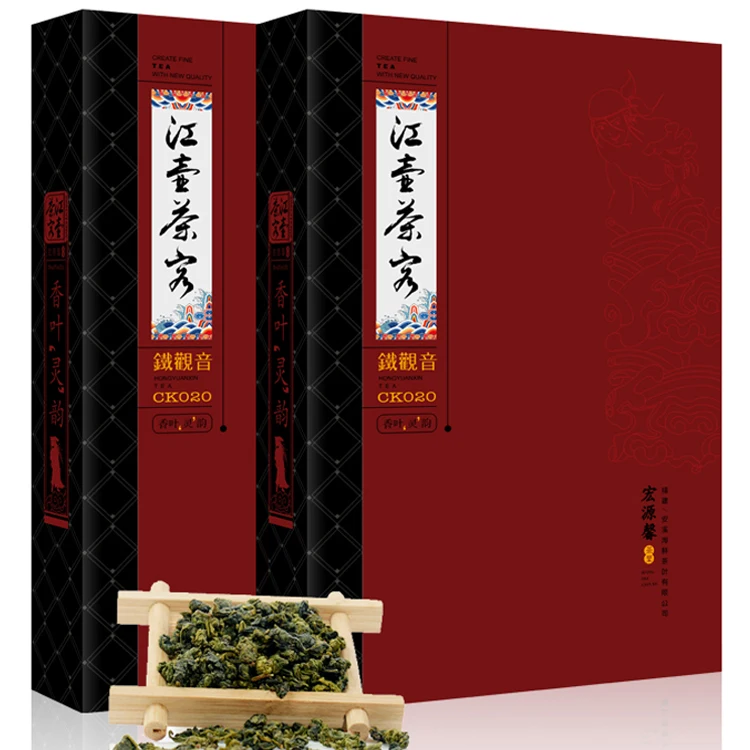 Hongyuan pot luzhou type premium tie guan yin tea traditional charcoal gift box |