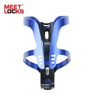 MEETLOCKS велосипедная клетка для бутылки воды 45 г супер велосипед ультра качественная Весенняя бутылка из алюминиевого сплава держатель для велосипеда 4 цвета части для велосипеда