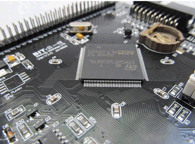 STM32 материнская плата STM32F103ZET6 маленькая системная Cortex-M3 для разработки один клик