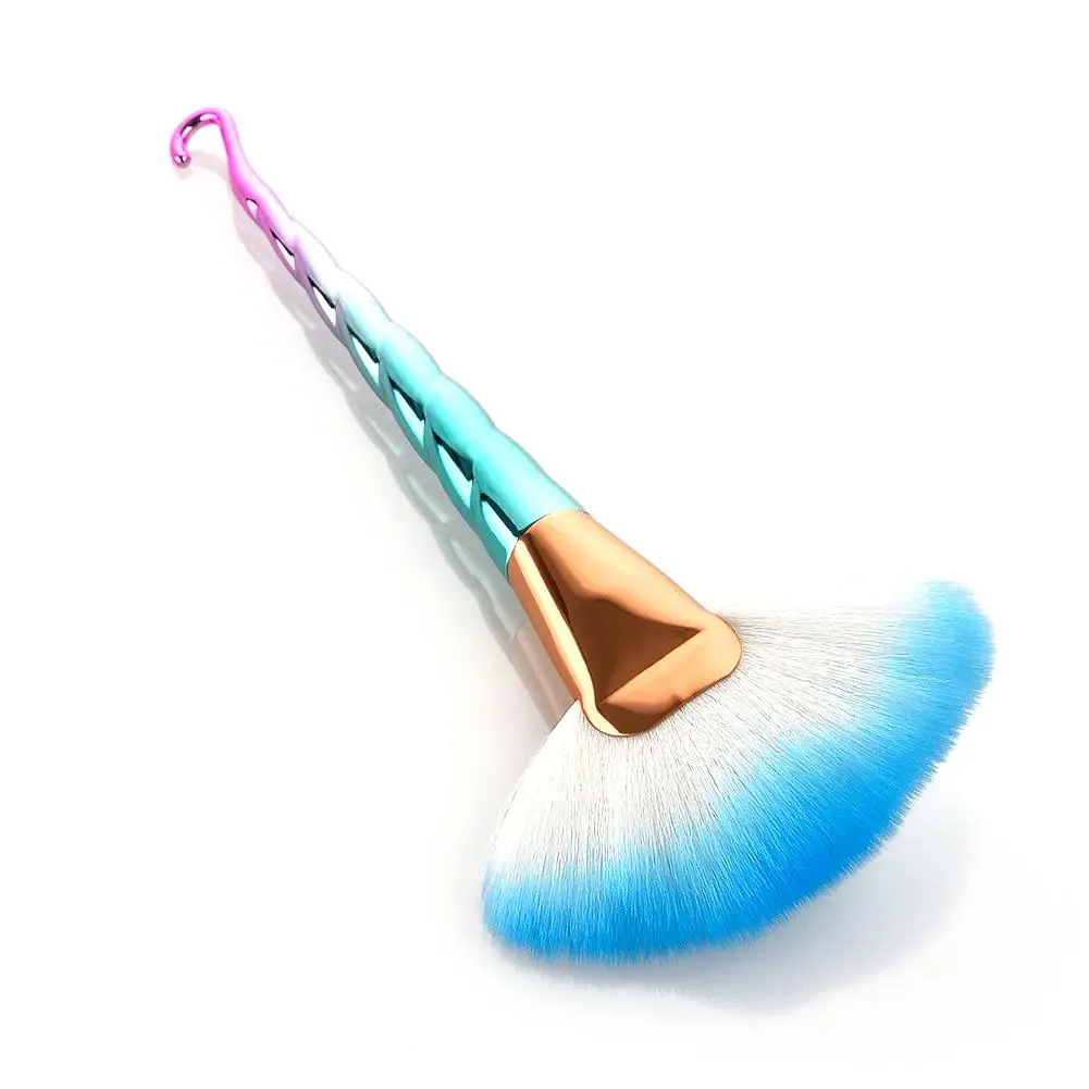 Профессиональный 1 шт. мягкая Кисть для макияжа большая большой Топ румяна