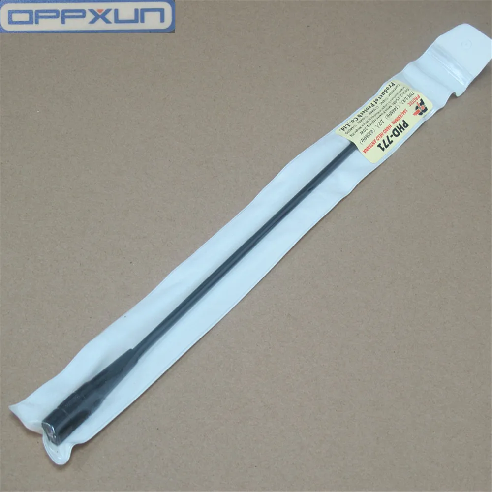 OPPXUN PHD 771 двухдиапазонный VHF/UHF 144/430 МГц Портативная радиостанция мягкая антенна