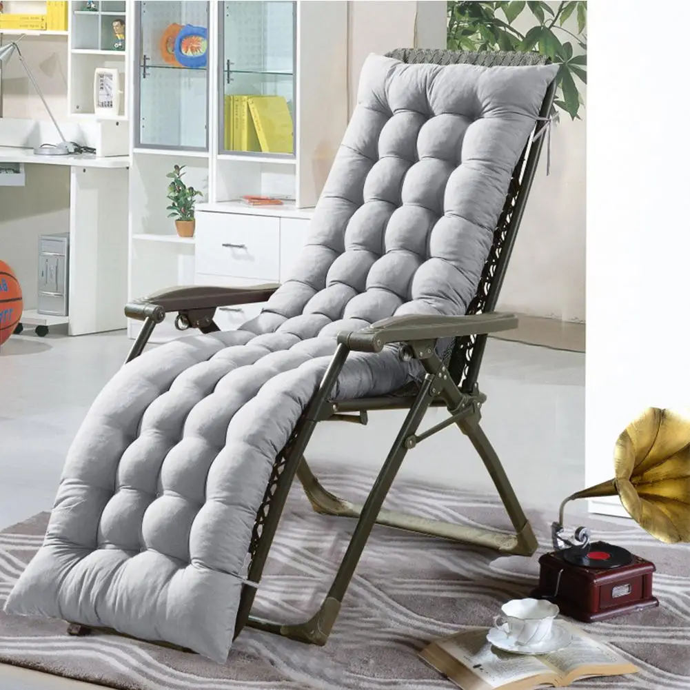 Однотонный Универсальный кресло качалка толстый ротанговый коврик подушки для