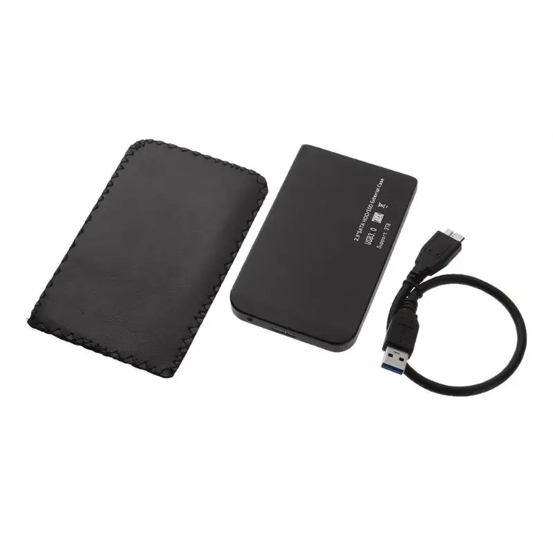 Корпус HDD 2 5 дюйма USB 3 0 Ультра тонкий SATA SSD жесткий диск Док станция корпус Высокая