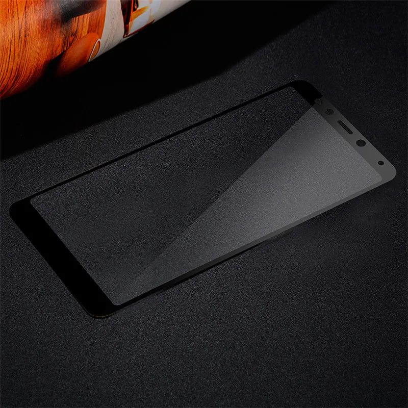 black Полное покрытие для xiaomi redmi 5 5a 5 plus note 5 чехол из закаленного стекла для xiaomi redmi xiaomei ksiomi note5 Защитная стеклянная пленка для экрана - Цвет: black