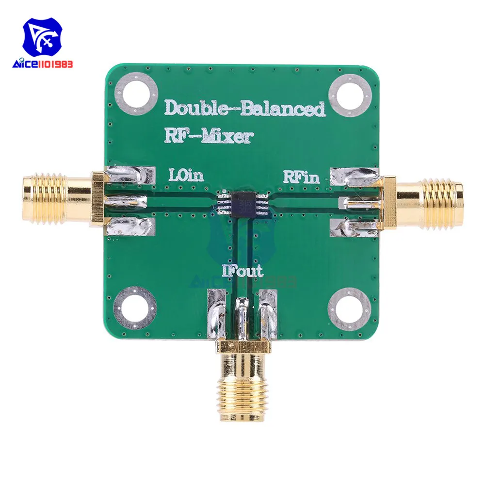 Microwave Radio Frequency Dual Balanced RF Mixer Frequency Transducer RFin=1.5-4.5GHz RFout=DC-1.5GHz LO=312