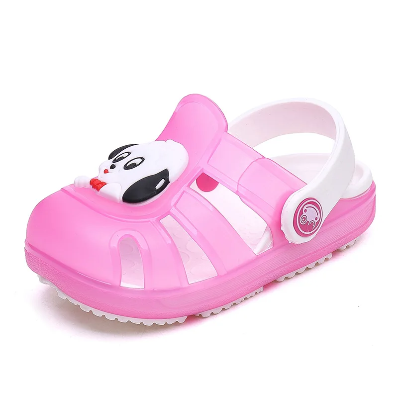 Дети 2017 новые сандалии тапочки мальчики девочки летняя одежда нескользящей