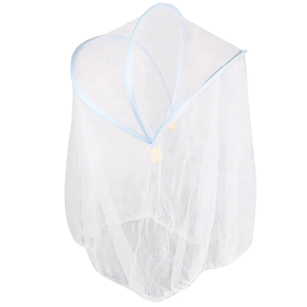 

Baby Bed Crib Folding Arched Yurt Crib Mosquito Netting Mosquito Net Pushchair Curtain Full Cover Infants Baby Bedding Crib-15