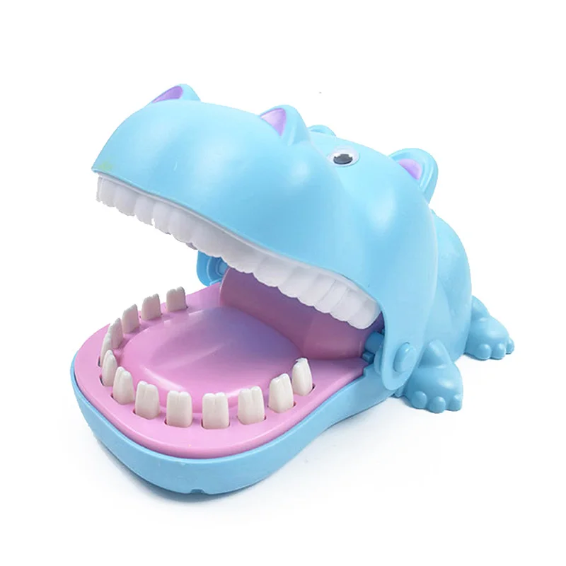 Классические творческие рот зуб гиппопотамус руки детские игрушки семья игры