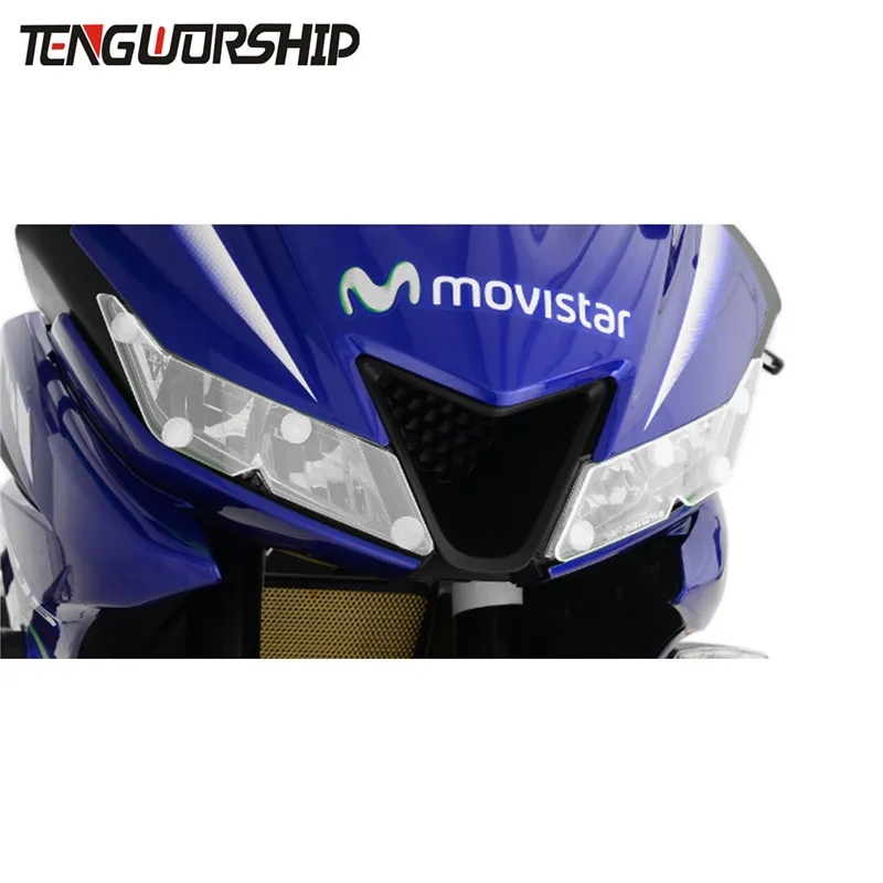 Teng Worship для YAMAHA YZF R 15 R15 V3.0 2017 2018 Защитная крышка фар мотоцикла линза