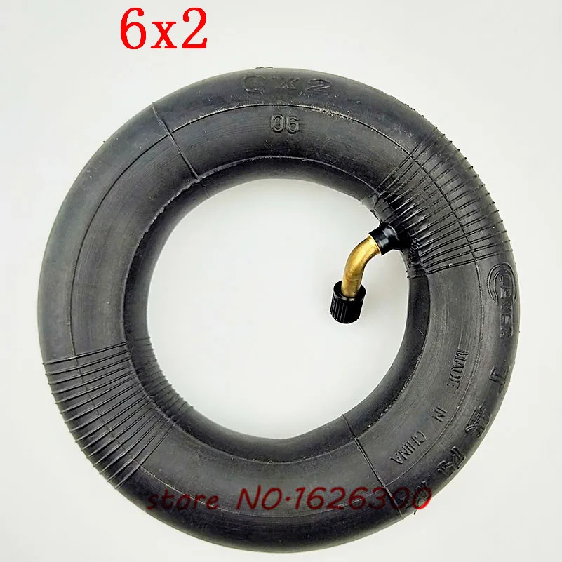 Размер 6X2 Tireand набор внутренних трубок 6 дюймов подходит для электрического скутера, стула колеса грузовика F0 пневматическая колесная тележка, воздушный колесный велосипед