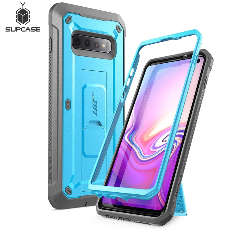 SUP чехол для samsung Galaxy S10 Plus чехол 6," UB Pro полный корпус прочная подставка чехол без встроенной защиты экрана