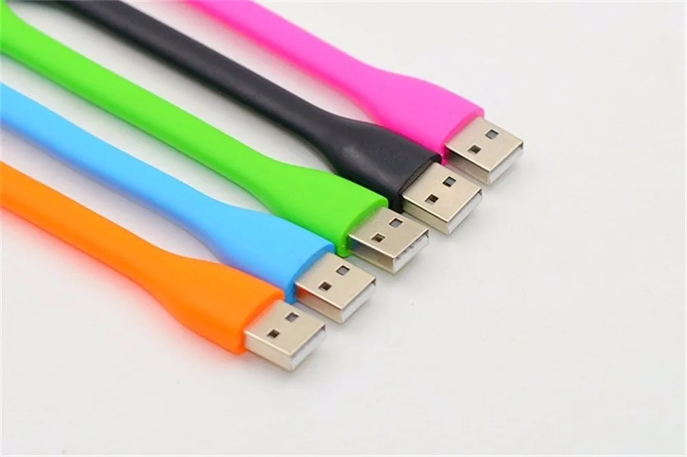 FFFAS Мини Гибкий блеск USB Led USB свет настольная лампа гаджеты освещение ручной лампы для ПК ноутбук Android телефон OTG кабель