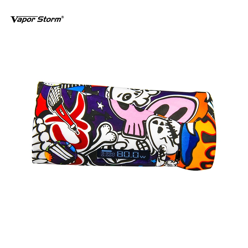 Оригинальная электронная сигарета Vapor Storm ECO Pro Box Mod ABS Vape 5 80 Вт 510 Thread Fit Lion Hawk Tank